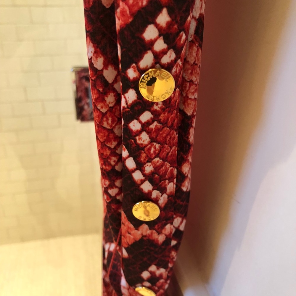 Brand new Belted Michael Kors printed Maxi Dress - Picture 3 of 5